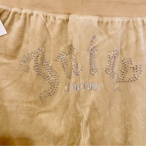 Forever 21 x Juicy Couture Rhinestone Velour Joggers​ - Picture 9 of 13